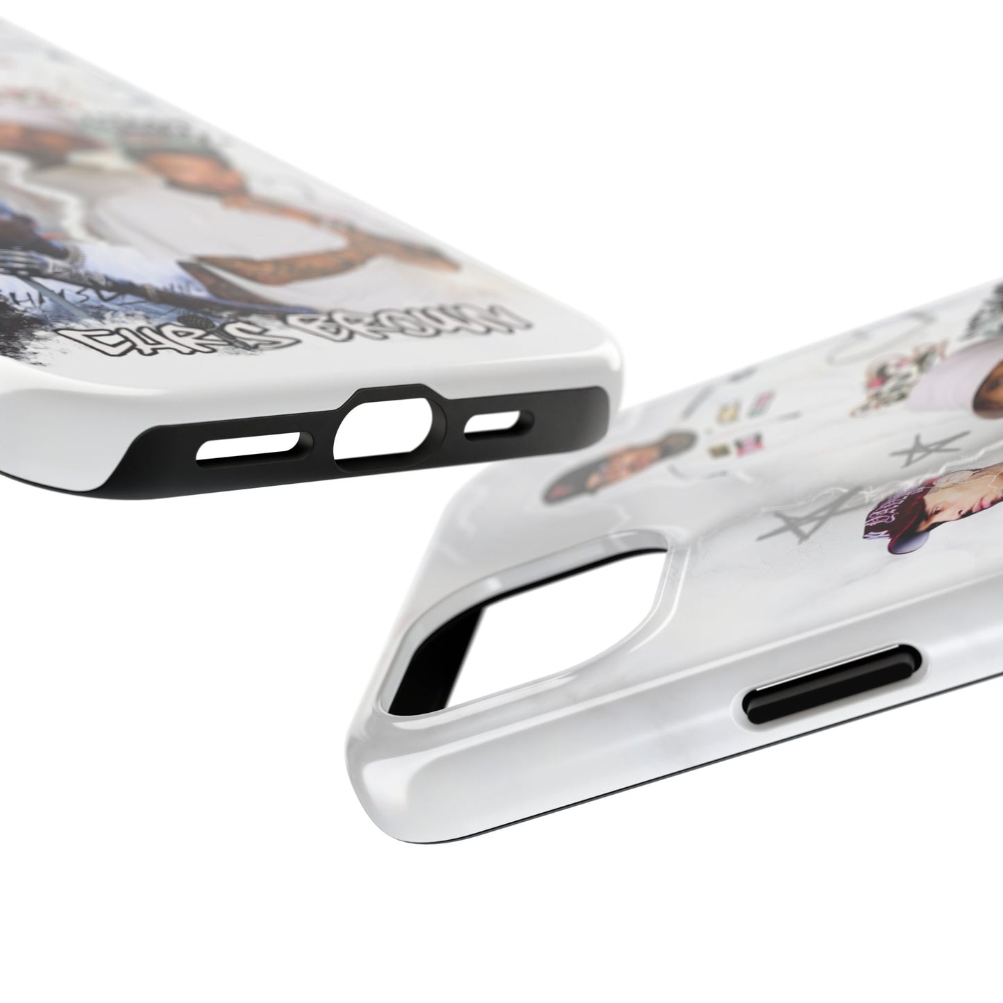 White Chris Brown phone case