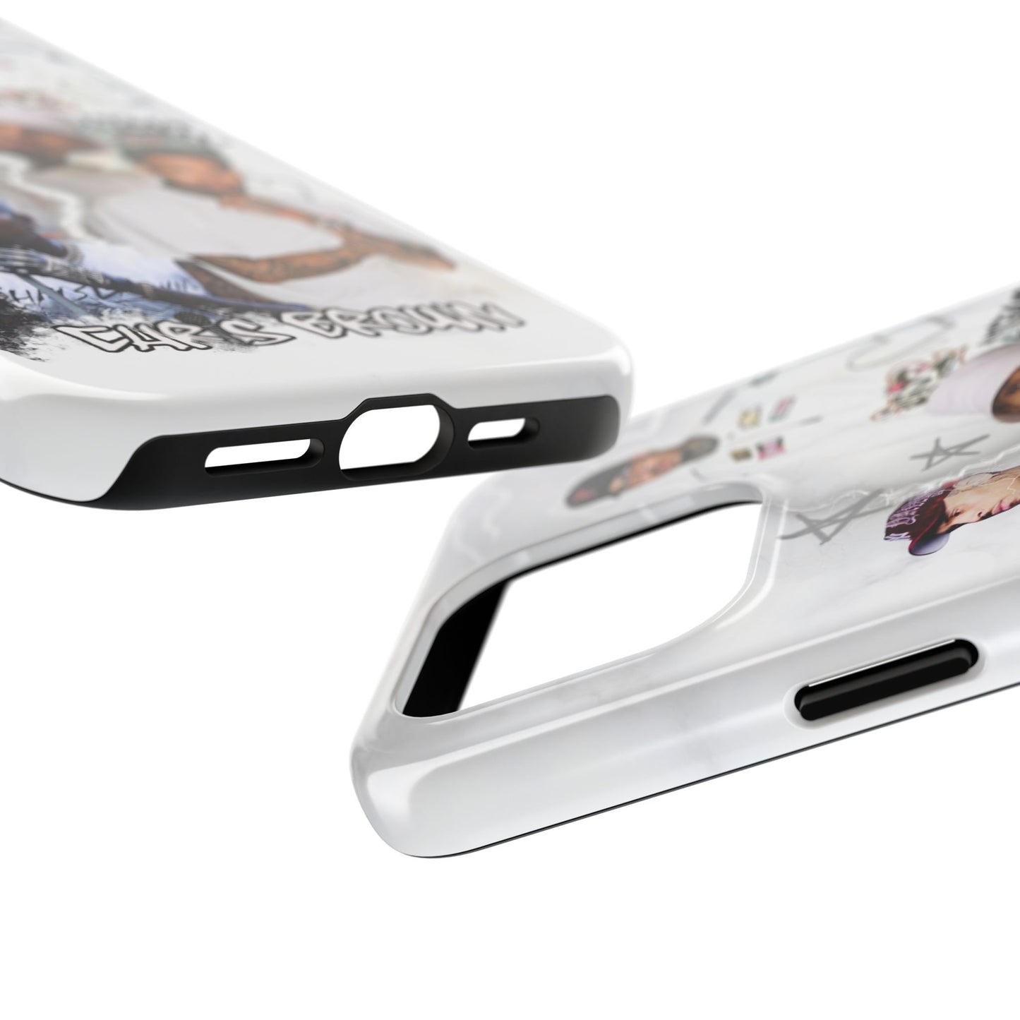 White Chris Brown phone case