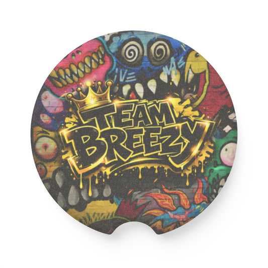 Soapstone Team Breezy Car Coaster